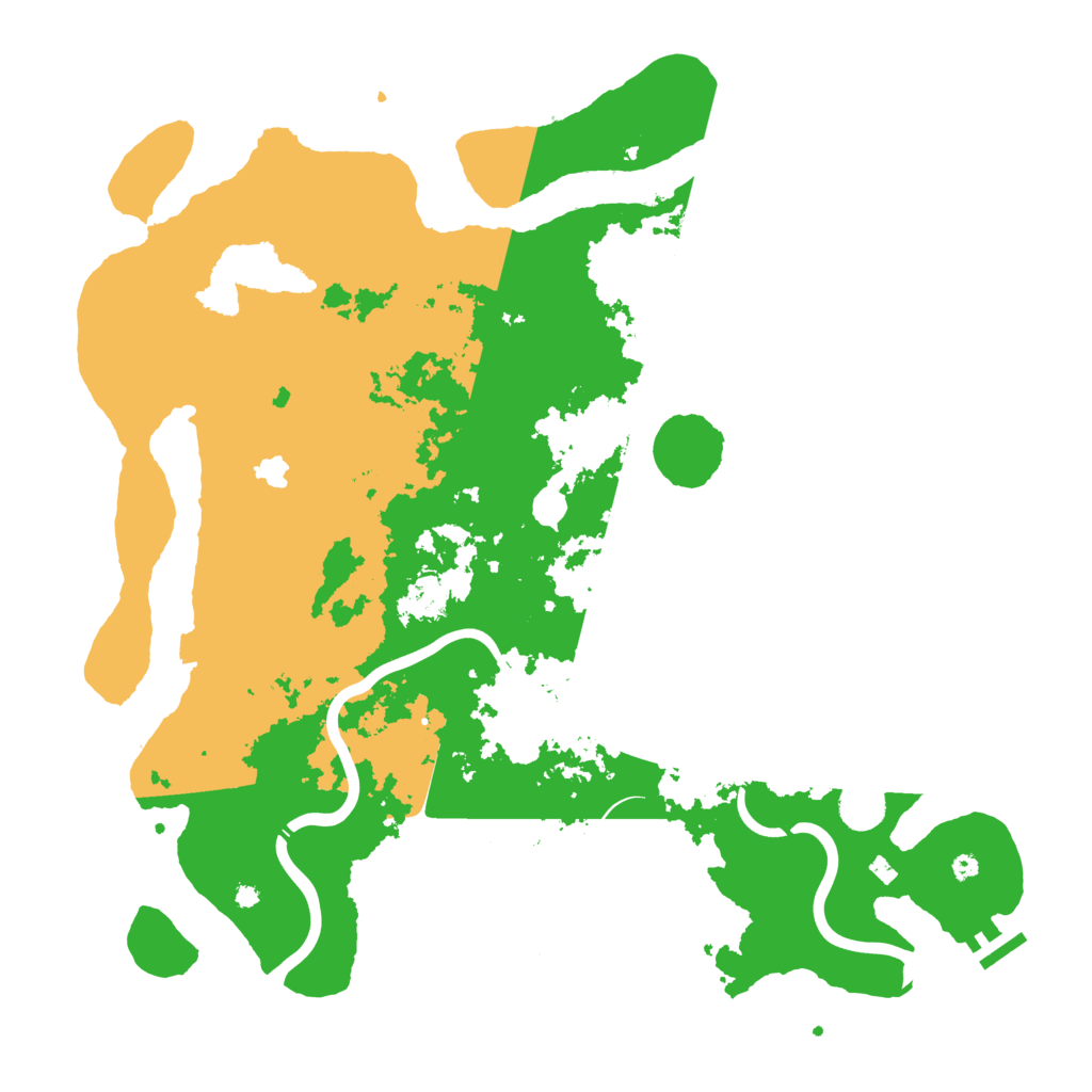 Biome Rust Map: Procedural Map, Size: 4250, Seed: 1060302578