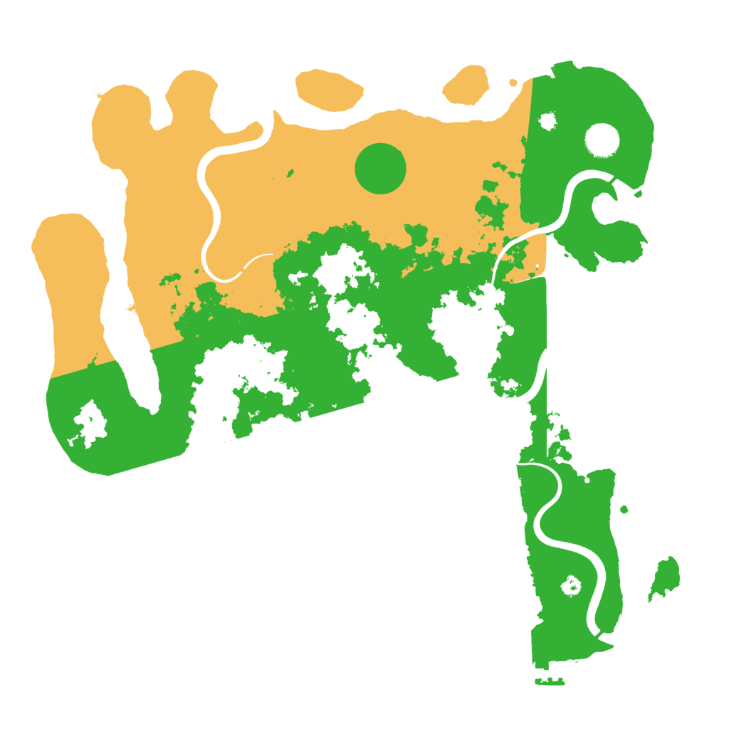 Biome Rust Map: Procedural Map, Size: 3750, Seed: 429547918