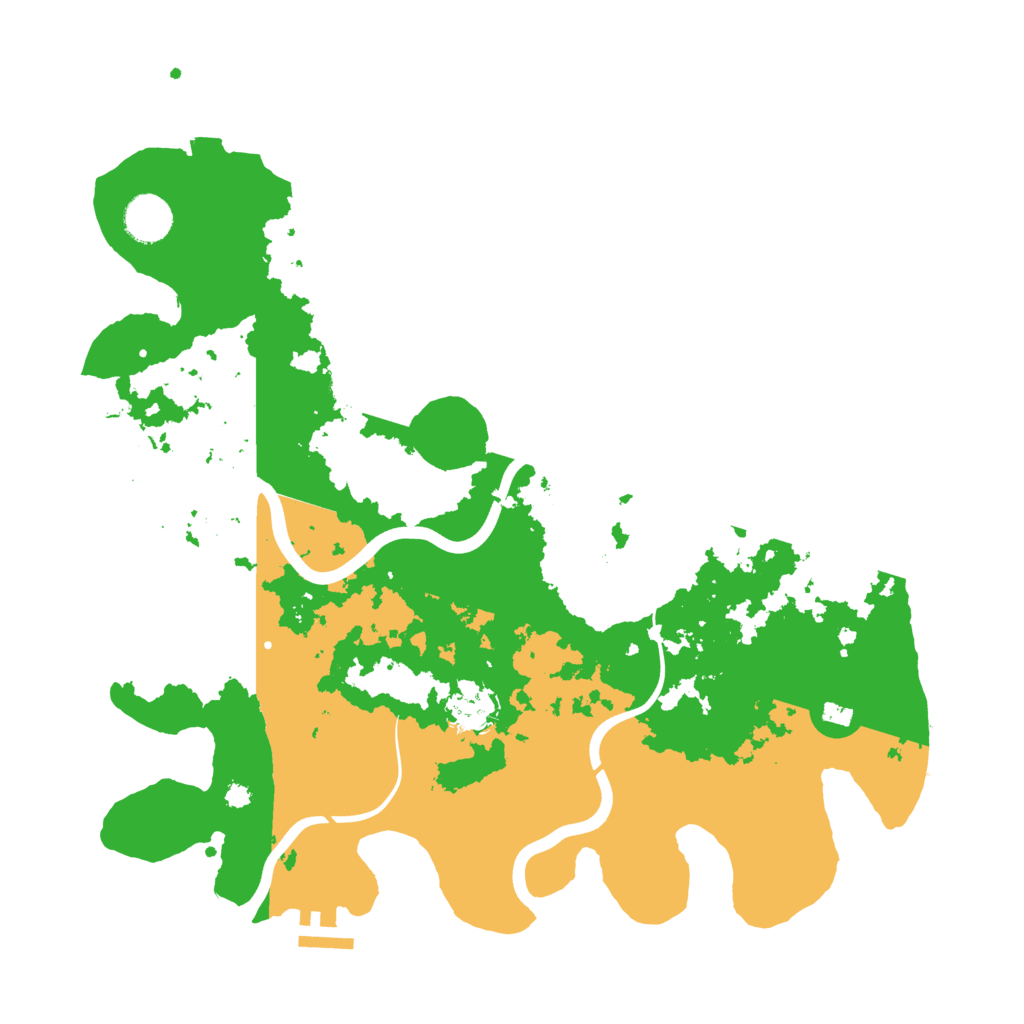 Biome Rust Map: Procedural Map, Size: 3750, Seed: 489264626