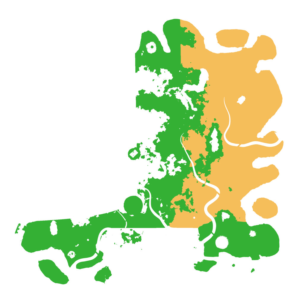 Biome Rust Map: Procedural Map, Size: 4250, Seed: 1287347518