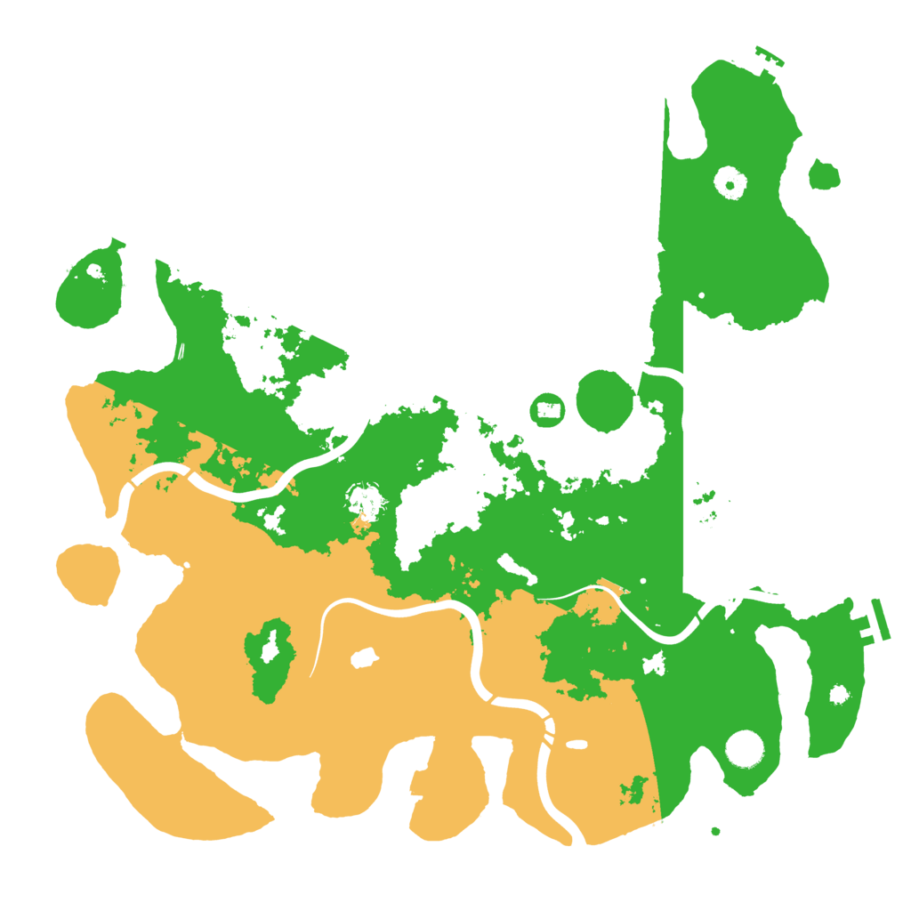 Biome Rust Map: Procedural Map, Size: 4250, Seed: 1103200752