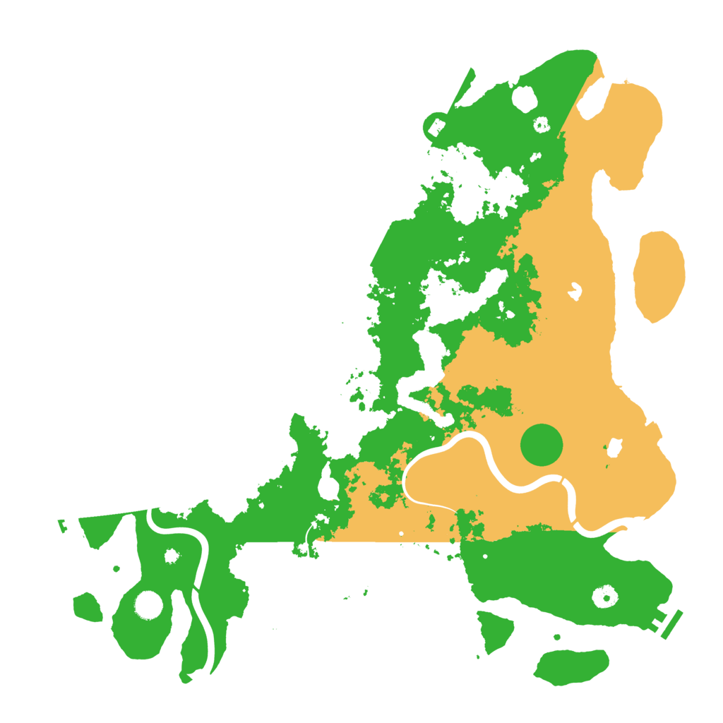 Biome Rust Map: Procedural Map, Size: 4500, Seed: 1796136030