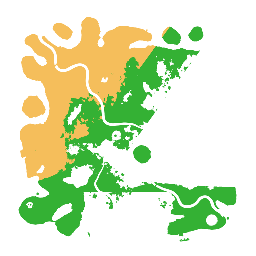 Biome Rust Map: Procedural Map, Size: 4000, Seed: 123303581