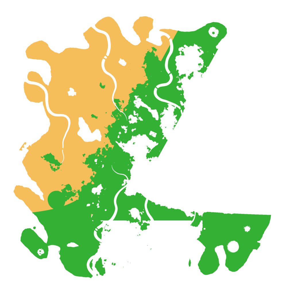 Biome Rust Map: Procedural Map, Size: 4500, Seed: 54659653