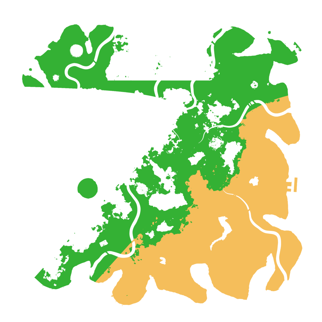 Biome Rust Map: Procedural Map, Size: 4500, Seed: 402243812