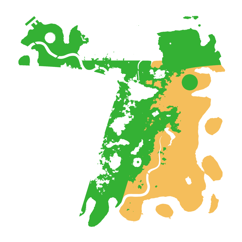 Biome Rust Map: Procedural Map, Size: 4000, Seed: 786096692