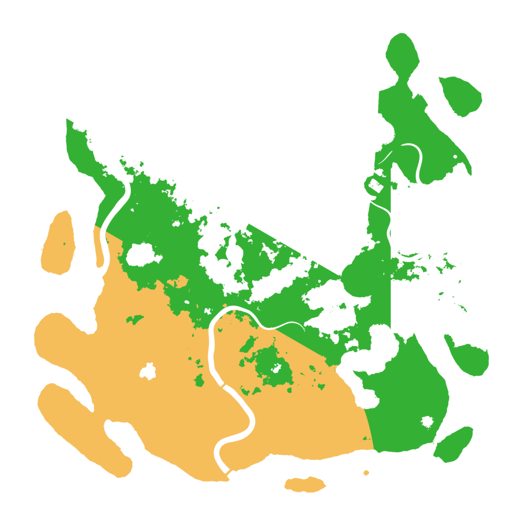Biome Rust Map: Procedural Map, Size: 4000, Seed: 500673578