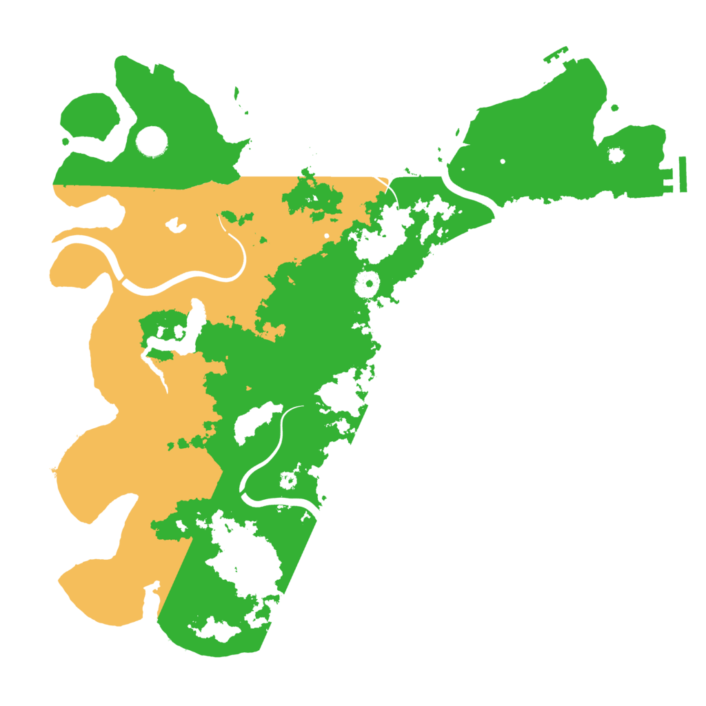 Biome Rust Map: Procedural Map, Size: 4000, Seed: 939440645