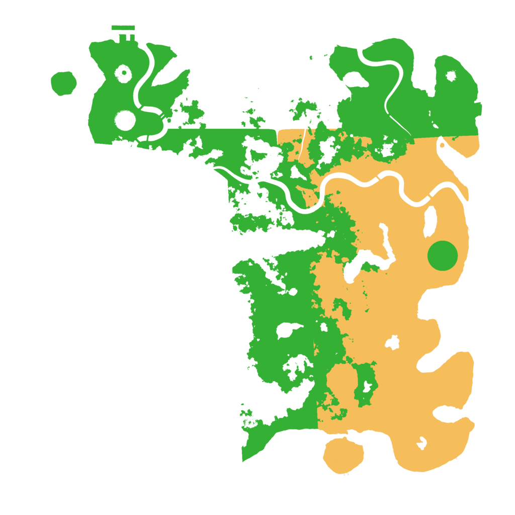 Biome Rust Map: Procedural Map, Size: 4500, Seed: 417253377
