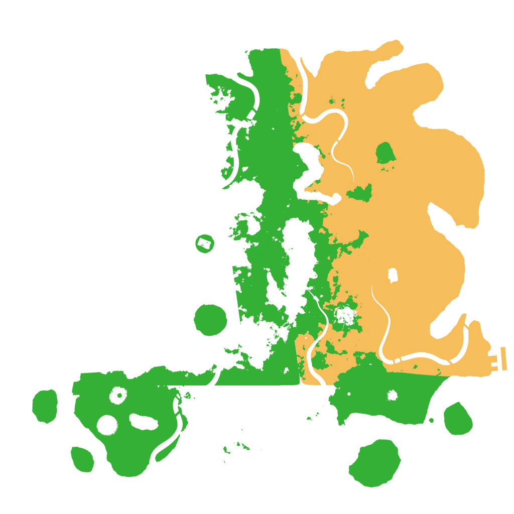 Biome Rust Map: Procedural Map, Size: 4450, Seed: 68951840