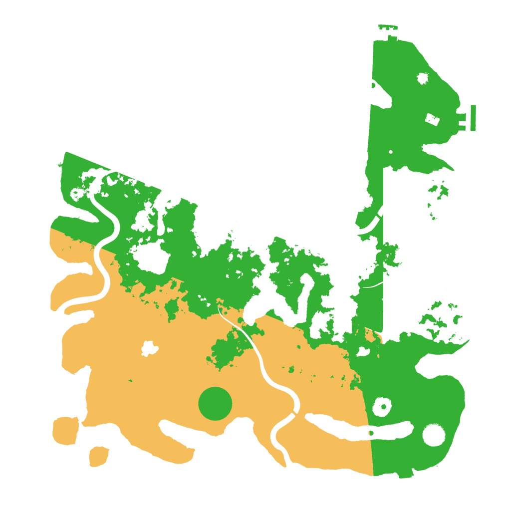 Biome Rust Map: Procedural Map, Size: 4000, Seed: 341780876