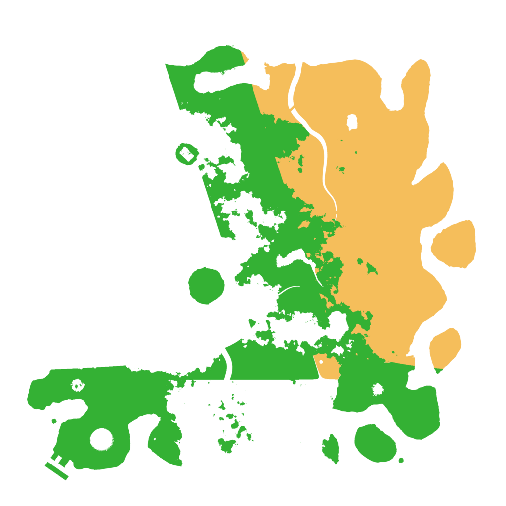 Biome Rust Map: Procedural Map, Size: 4000, Seed: 820852021