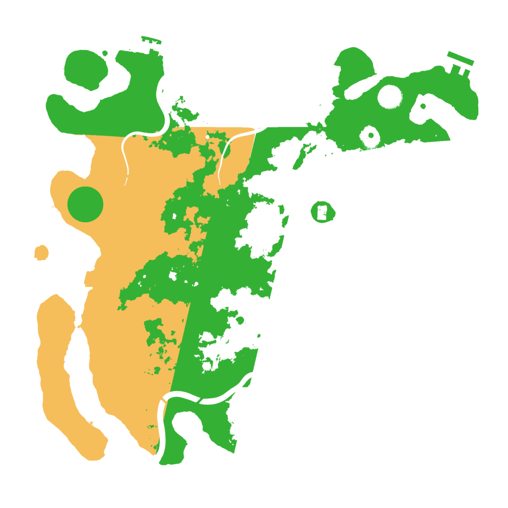 Biome Rust Map: Procedural Map, Size: 3750, Seed: 29126