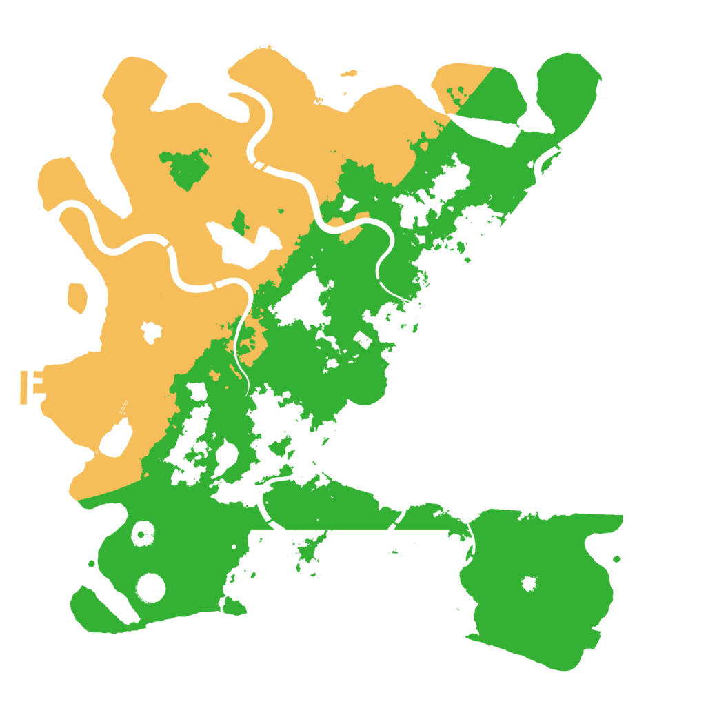 Biome Rust Map: Procedural Map, Size: 4250, Seed: 688533498