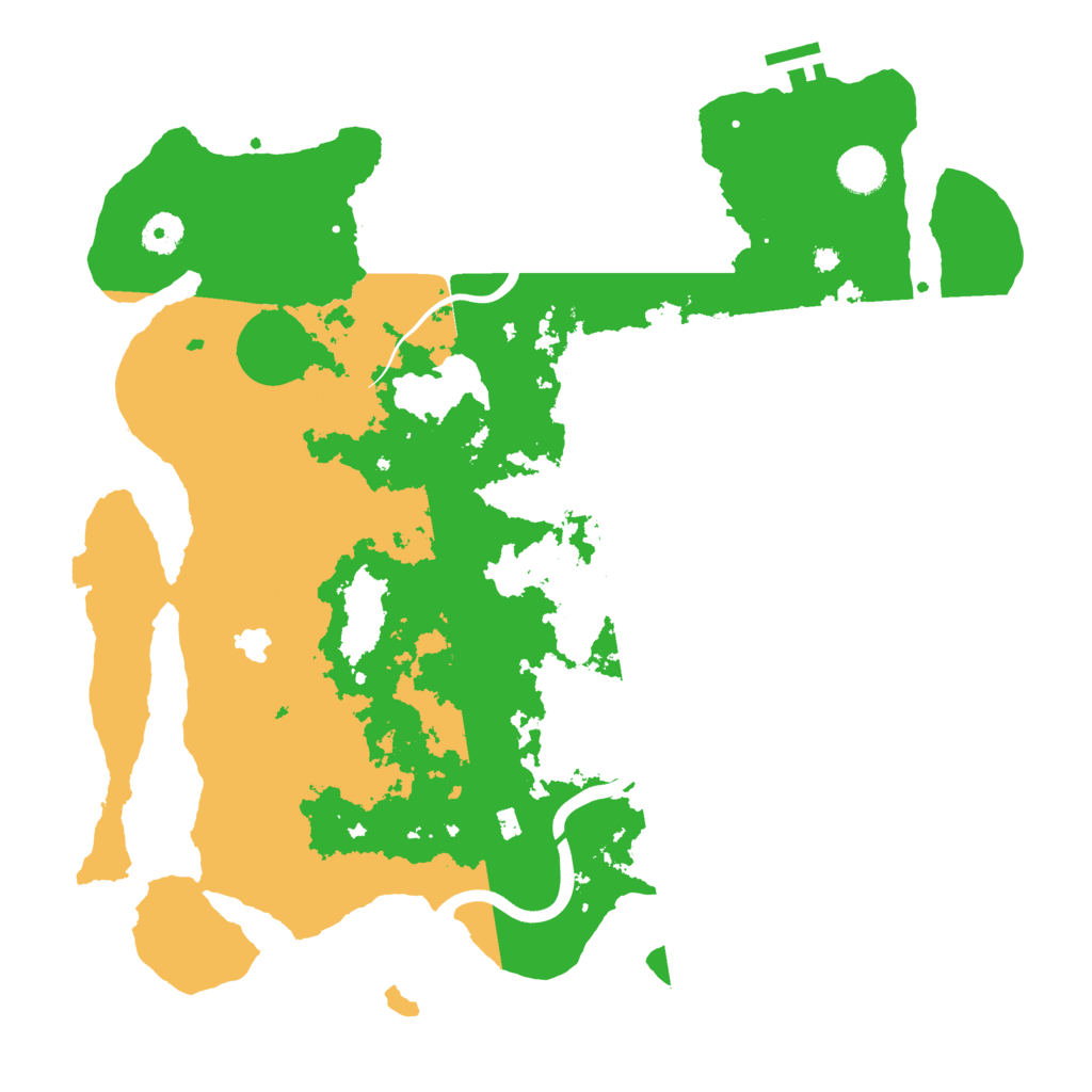 Biome Rust Map: Procedural Map, Size: 4000, Seed: 47682422