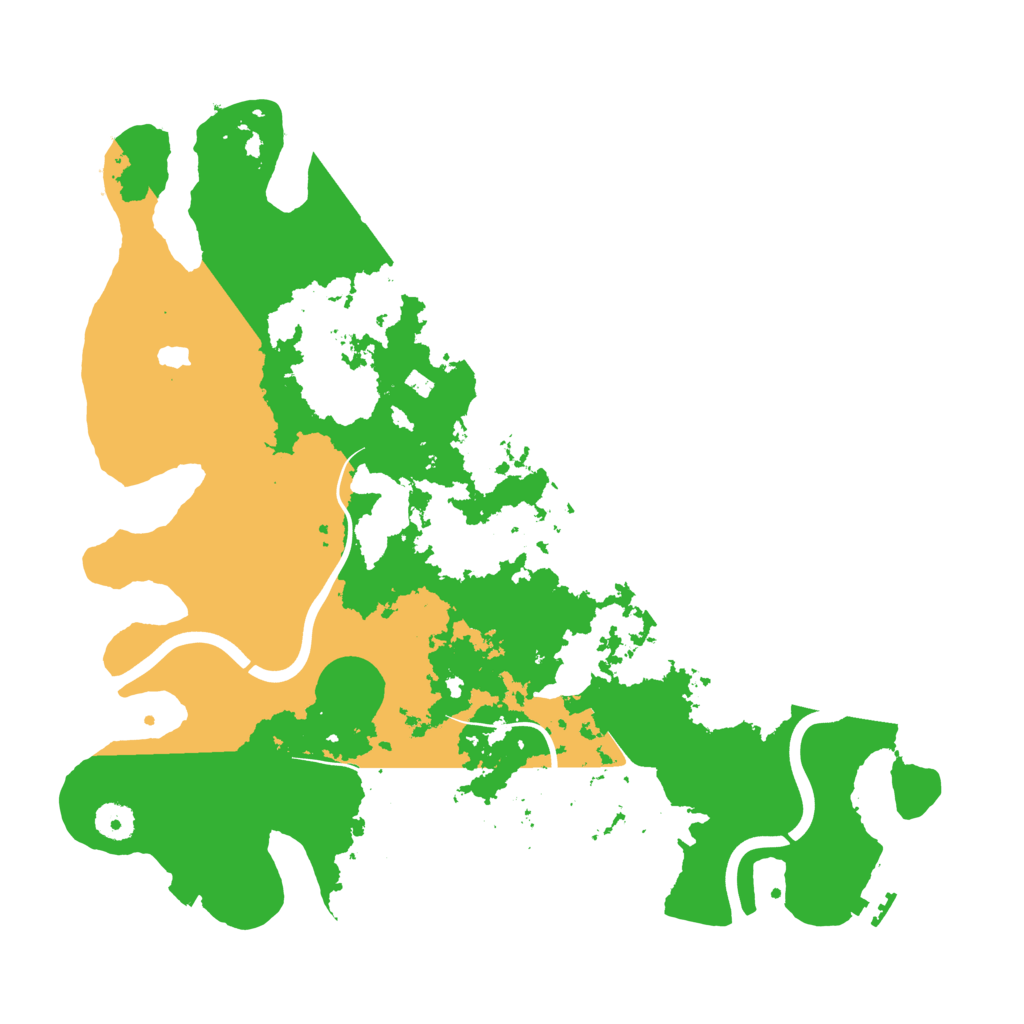 Biome Rust Map: Procedural Map, Size: 4000, Seed: 1588514255