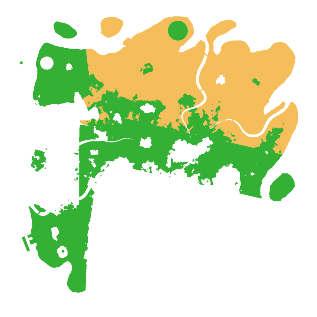 Biome Rust Map: Procedural Map, Size: 4250, Seed: 171229925