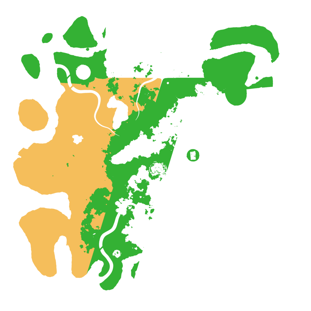 Biome Rust Map: Procedural Map, Size: 4000, Seed: 2469926