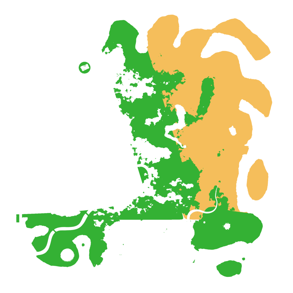 Biome Rust Map: Procedural Map, Size: 4000, Seed: 1078871431
