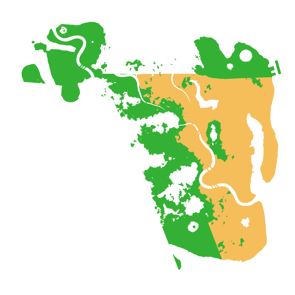Biome Rust Map: Procedural Map, Size: 4250, Seed: 1318144074