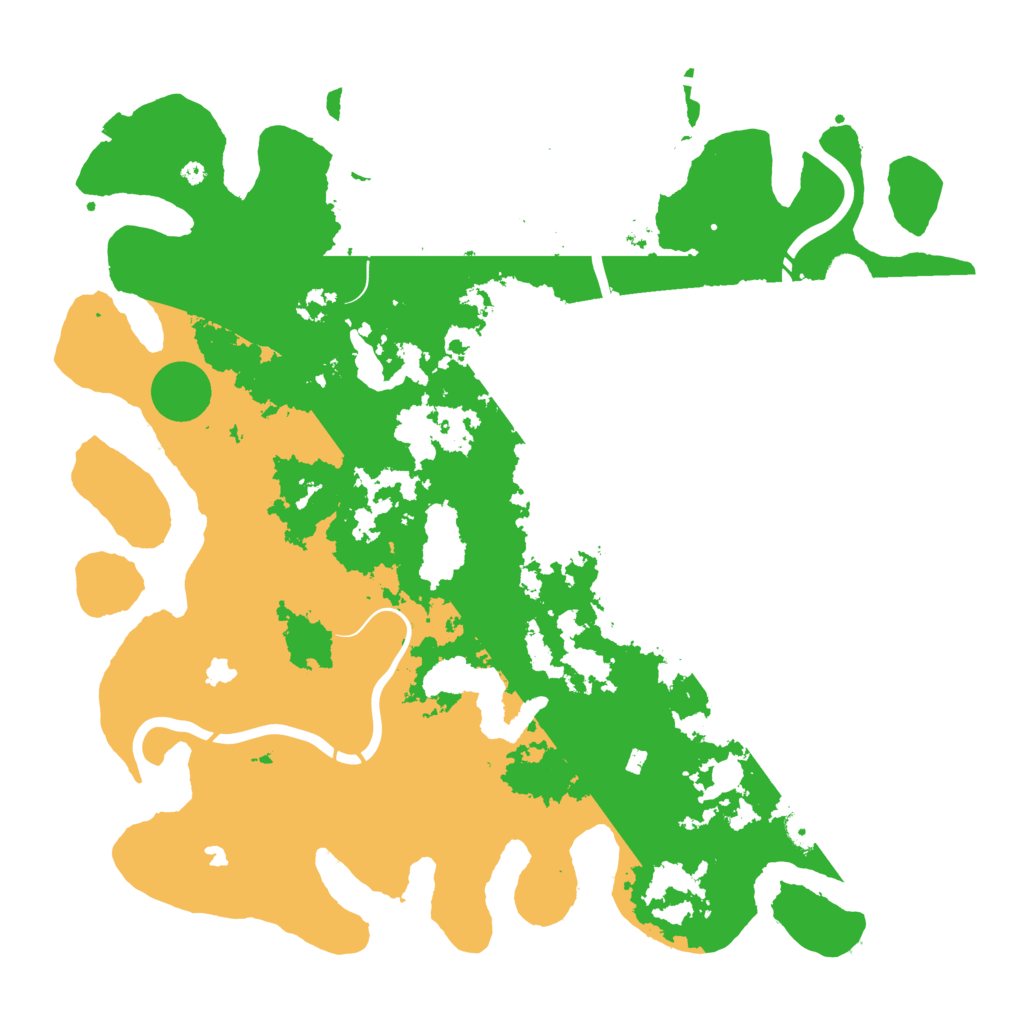 Biome Rust Map: Procedural Map, Size: 4500, Seed: 706604117