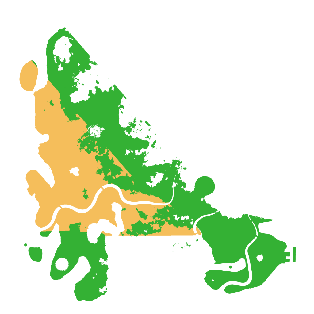 Biome Rust Map: Procedural Map, Size: 4250, Seed: 377919457