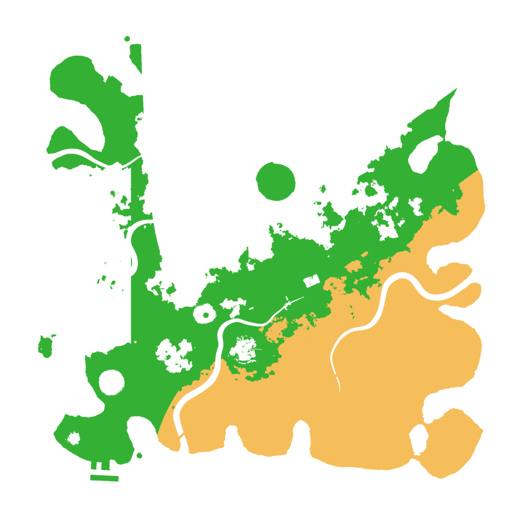 Biome Rust Map: Procedural Map, Size: 3750, Seed: 1545624434