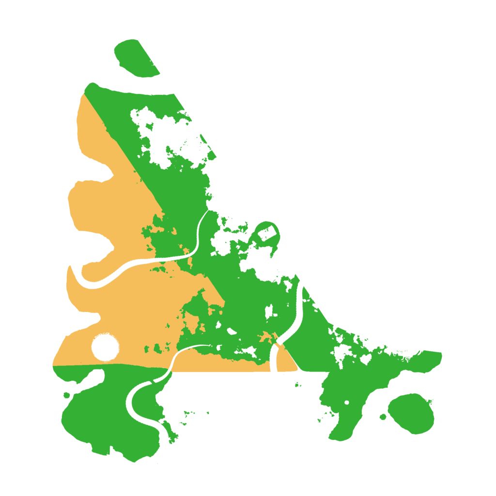 Biome Rust Map: Procedural Map, Size: 3200, Seed: 1493755345