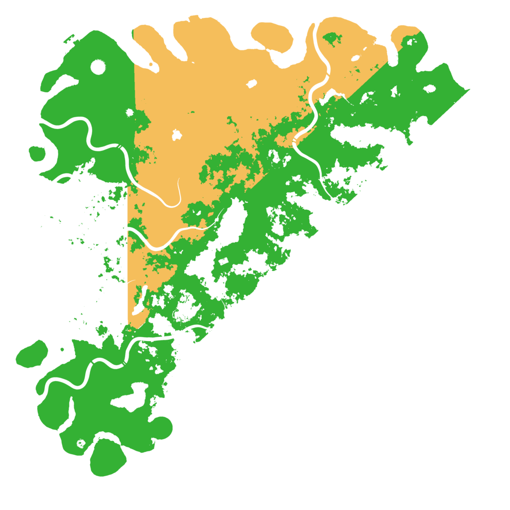 Biome Rust Map: Procedural Map, Size: 6000, Seed: 1909055132