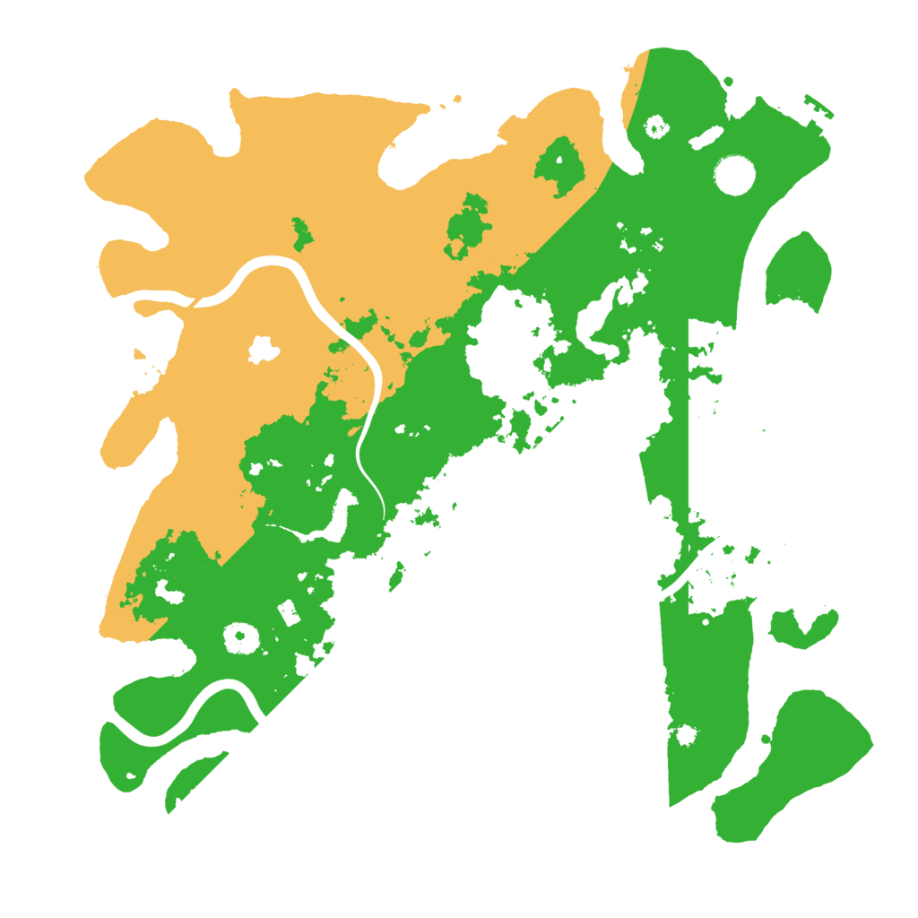 Biome Rust Map: Procedural Map, Size: 4000, Seed: 1211614156