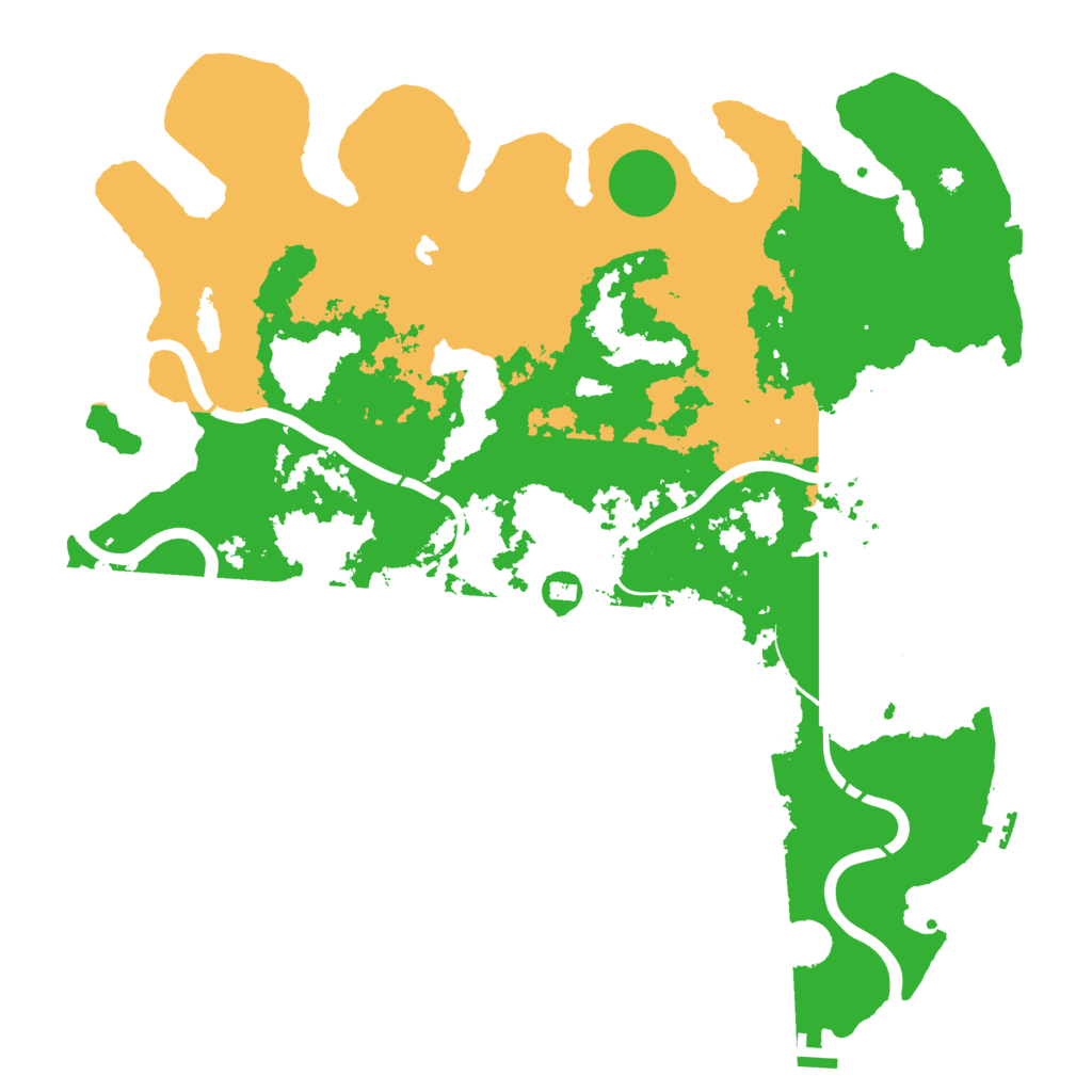 Biome Rust Map: Procedural Map, Size: 4300, Seed: 8531936
