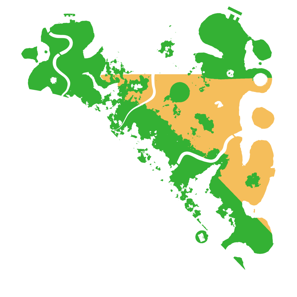 Biome Rust Map: Procedural Map, Size: 4000, Seed: 1870902874