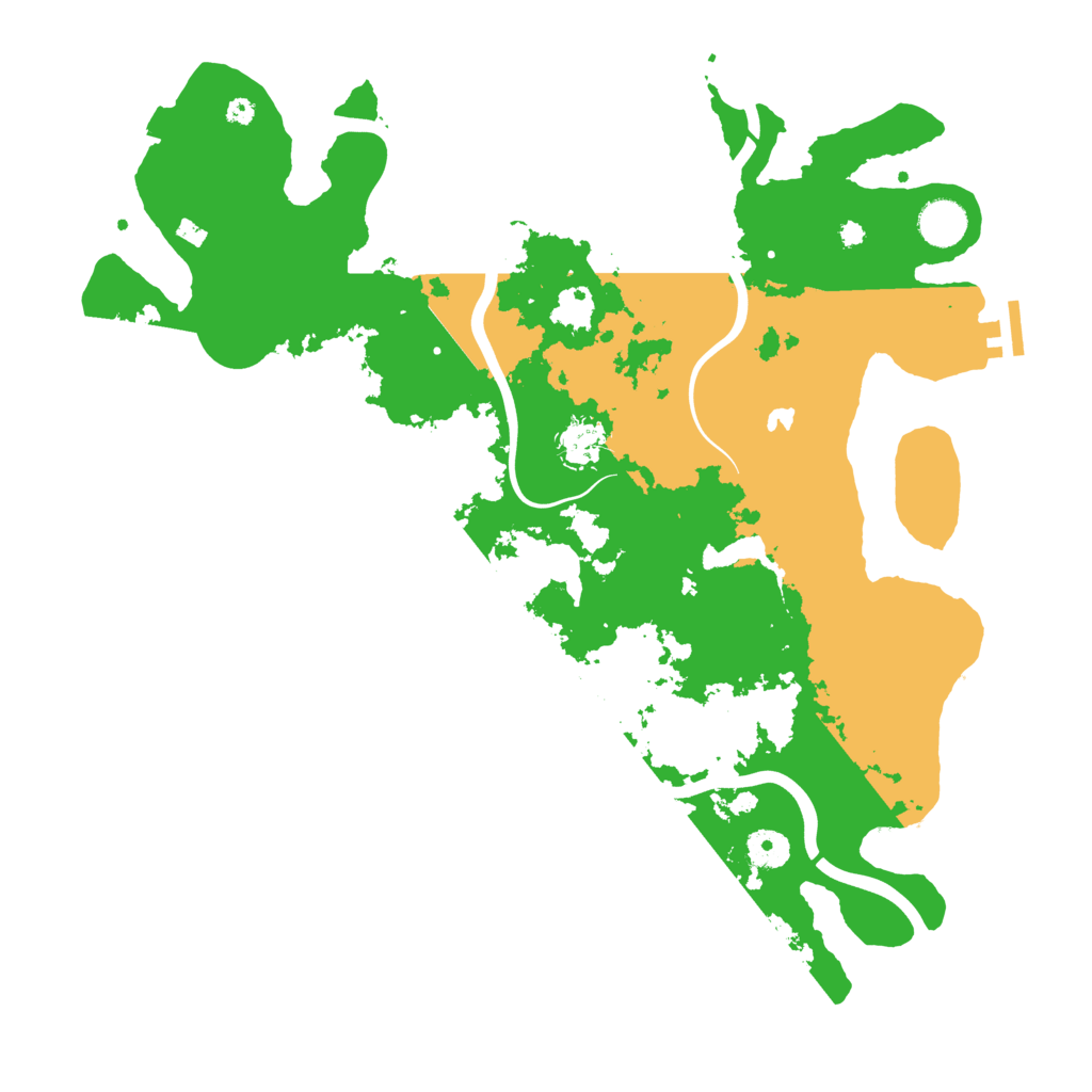 Biome Rust Map: Procedural Map, Size: 4000, Seed: 342091757