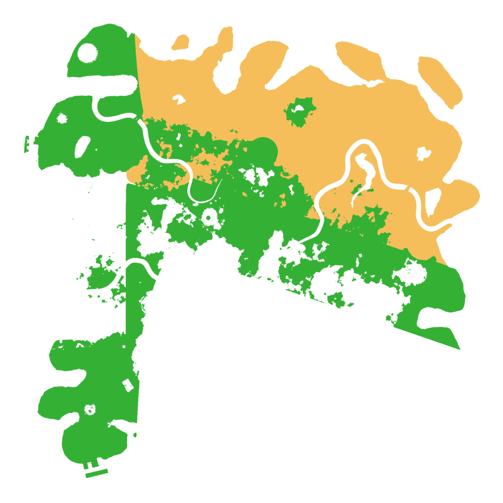 Biome Rust Map: Procedural Map, Size: 4500, Seed: 822744064