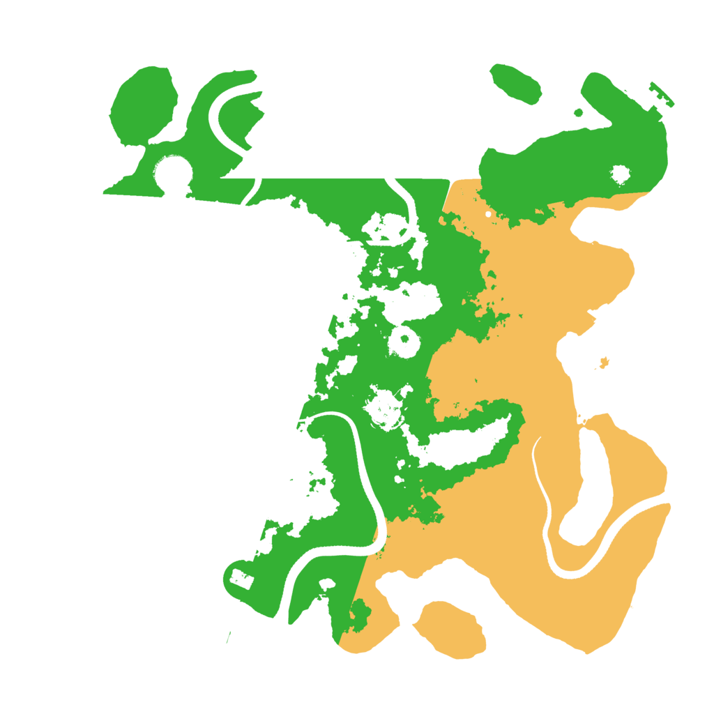 Biome Rust Map: Procedural Map, Size: 3400, Seed: 1161251454