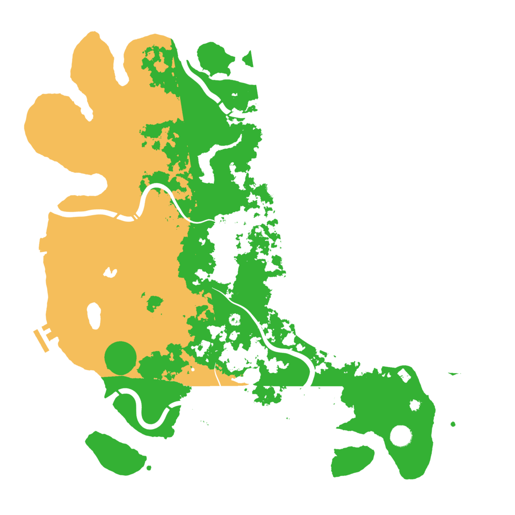 Biome Rust Map: Procedural Map, Size: 4250, Seed: 20260123