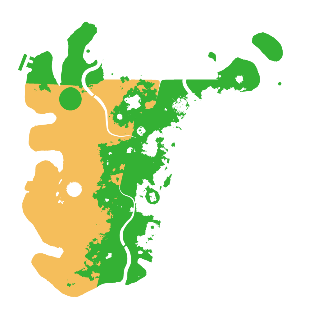 Biome Rust Map: Procedural Map, Size: 3750, Seed: 959579693