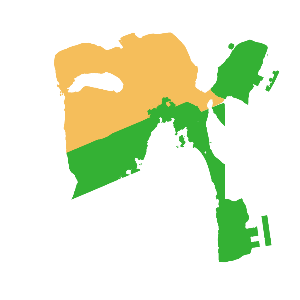 Biome Rust Map: Procedural Map, Size: 2000, Seed: 2101808640