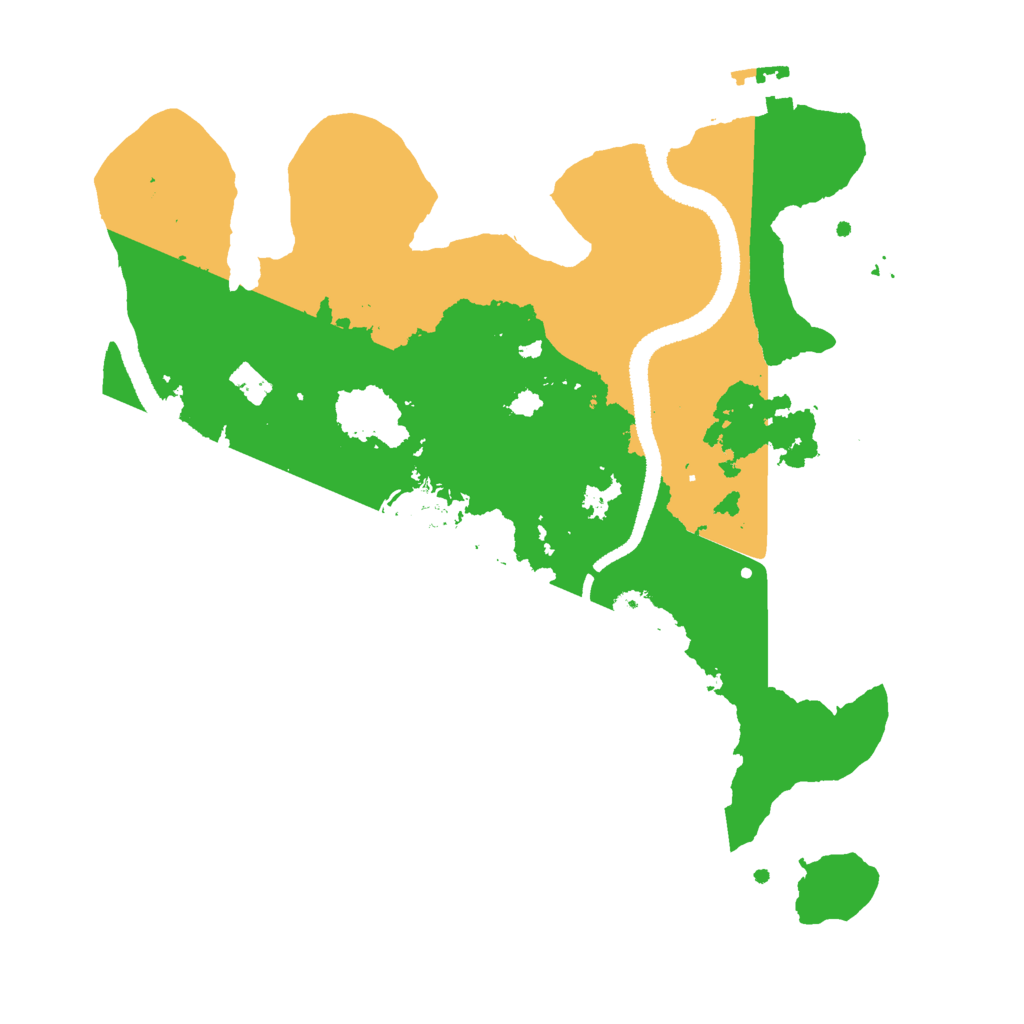 Biome Rust Map: Procedural Map, Size: 2700, Seed: 1769774503