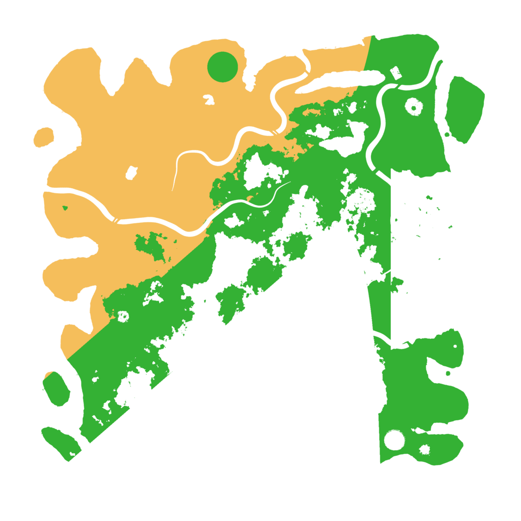 Biome Rust Map: Procedural Map, Size: 4500, Seed: 689241086