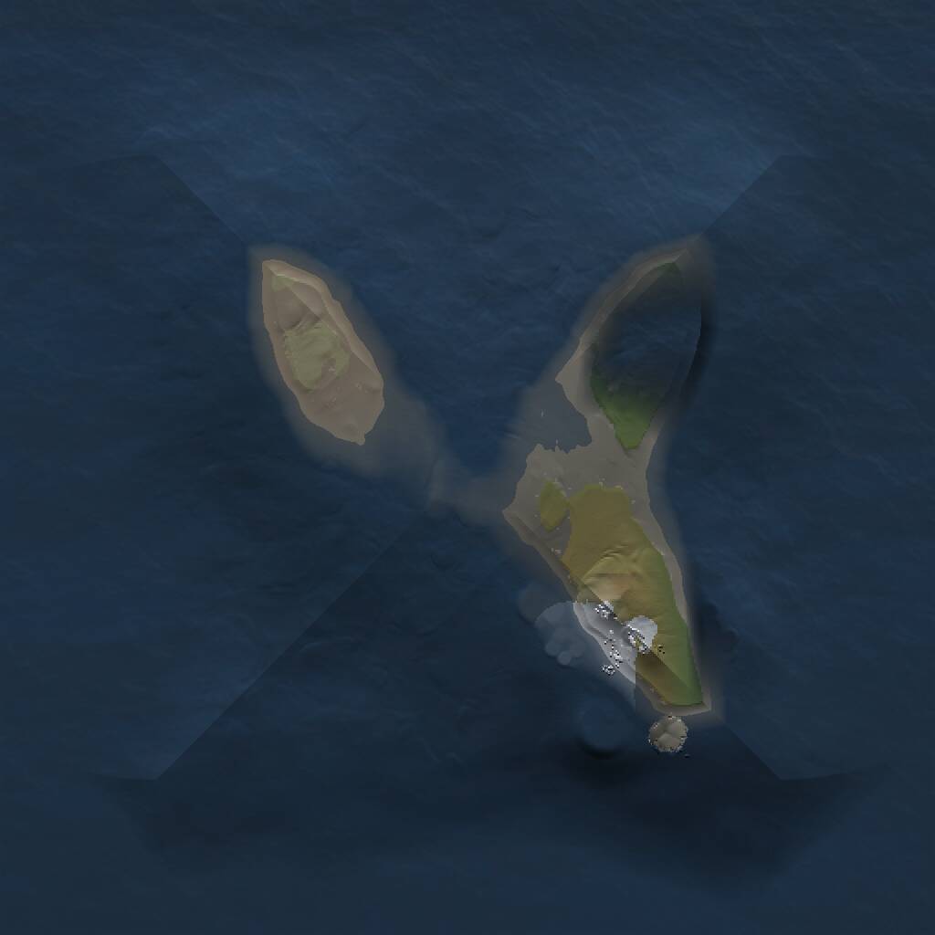 Rust Map: Procedural Map, Size: 1000, Seed: 1905792218, 1 Monuments