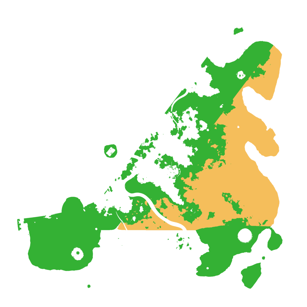 Biome Rust Map: Procedural Map, Size: 3850, Seed: 1818936148