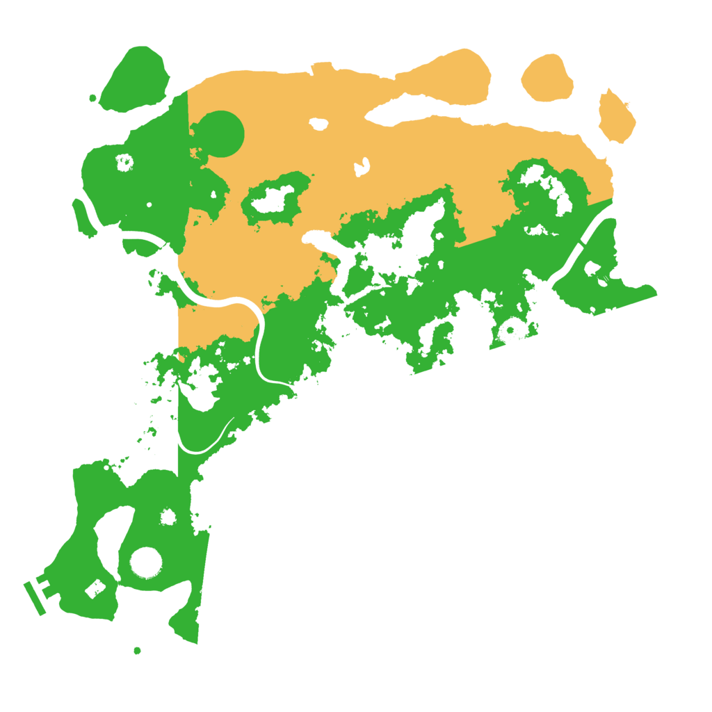Biome Rust Map: Procedural Map, Size: 4000, Seed: 974205295