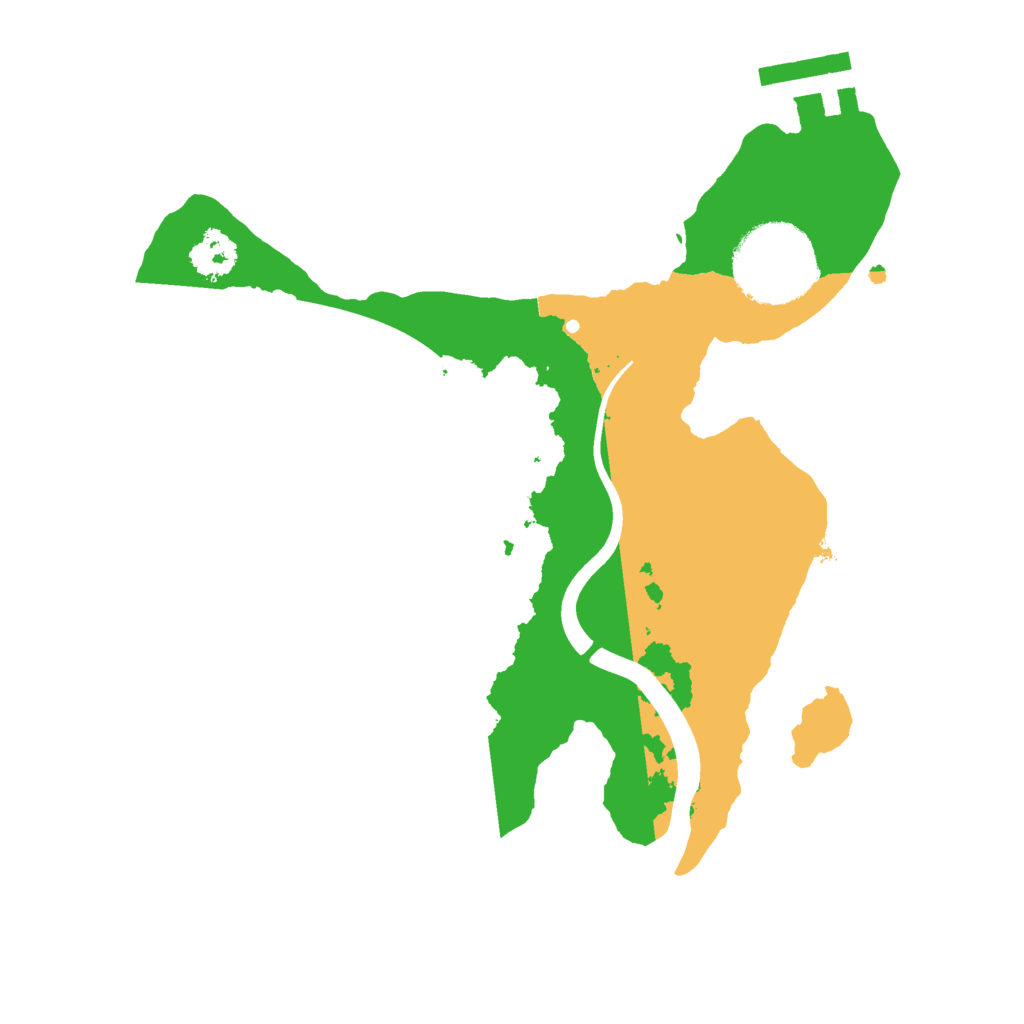 Biome Rust Map: Procedural Map, Size: 2250, Seed: 905706142