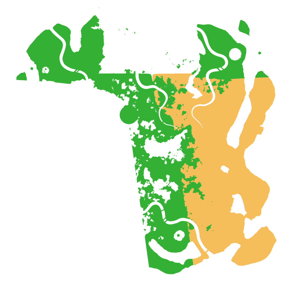Biome Rust Map: Procedural Map, Size: 4250, Seed: 1104347892