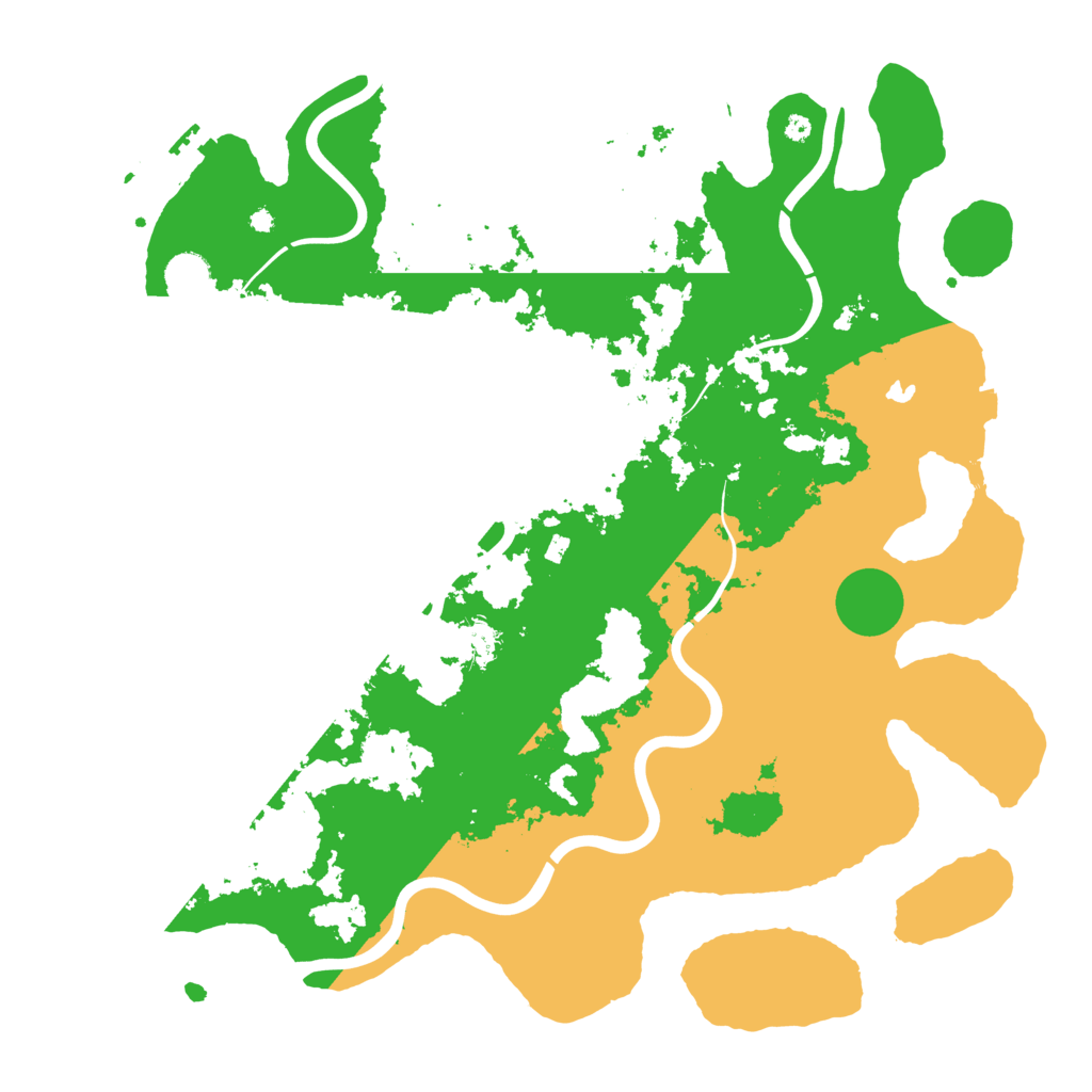 Biome Rust Map: Procedural Map, Size: 4250, Seed: 1191606729