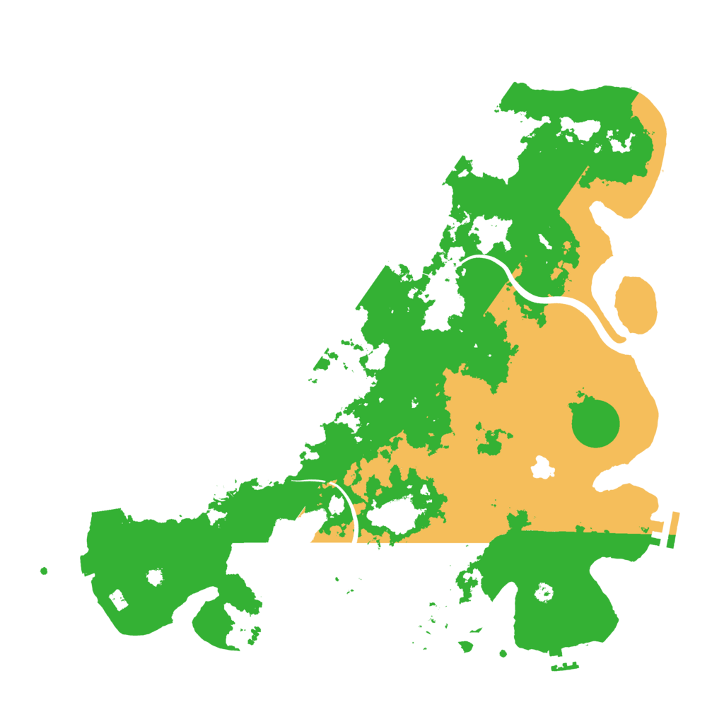 Biome Rust Map: Procedural Map, Size: 4000, Seed: 424797883