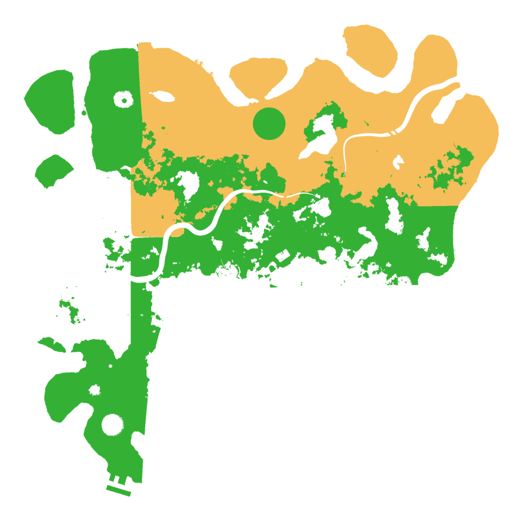 Biome Rust Map: Procedural Map, Size: 4250, Seed: 669232076