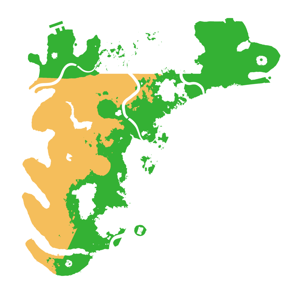 Biome Rust Map: Procedural Map, Size: 4250, Seed: 1485767395
