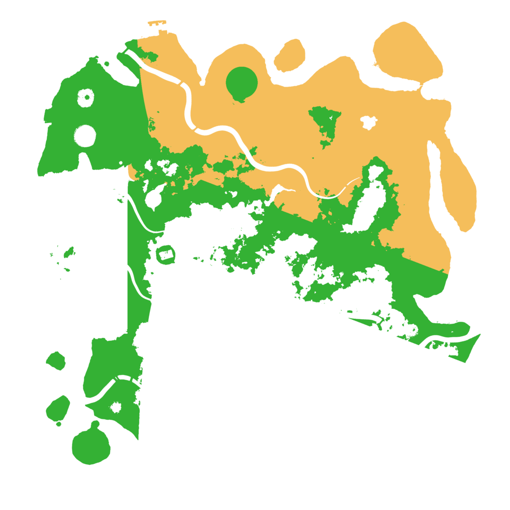 Biome Rust Map: Procedural Map, Size: 4250, Seed: 2009502363